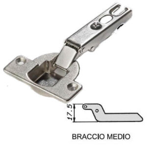 Cerniere Ø40 braccio medio