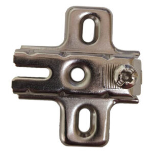 Basette in zama per cerniere per mobili a scatto (serie 310) 2mm