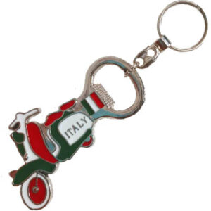 Portachiavi “Vespa Italia” con apribottiglie
