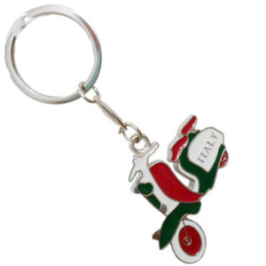 Portachiavi “Vespa Italia” con anello