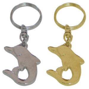 Portachiavi "Delfino" in metallo