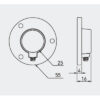 Supporto tondo R-25 reggitubo - immagine 2