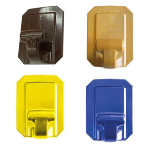 Gancione adesivo colori assortiti super resistente 60x77mm