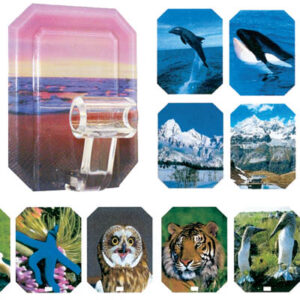 Gancione adesivo fantasy super resistente 60x77mm