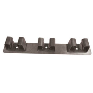 Portascope in acciaio inox da 3 posti 250x35mm