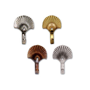 Gancio per quadri "Conchiglia" Piccolo 20x32mm