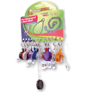 Portachiavi Blocksystem-yoyo tondo - Espositore da 24 pezzi