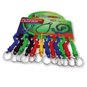 Moschettoni in plastica colori assortiti