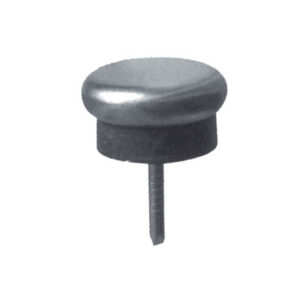 Scivolo metallico nichelato per mobili
