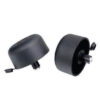 Scivolo regolabile SD50 H36+10mm nero WPJ