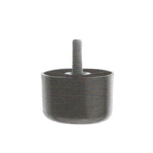 Piedino in plastica con bullone M.10