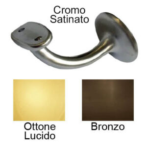 Supporto per corrimano concavo