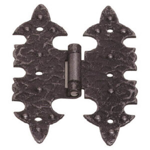 Cerniera piana Rustikal in ferro battuto 95x65mm