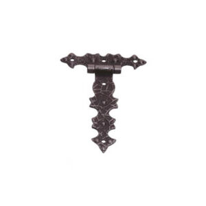 Cerniera piana Rustikal in ferro battuto 135x95mm