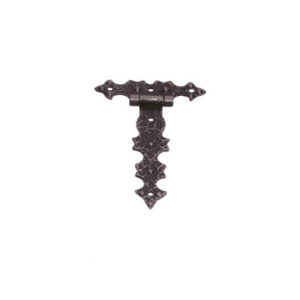 Cerniera piana Rustikal in ferro battuto 105x70mm