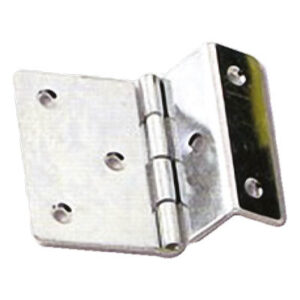CPC Cerniera ala piana / ala curva perno fisso 50x43mm
