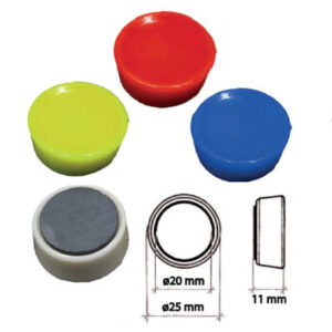 Bottone magnetico per lavagne