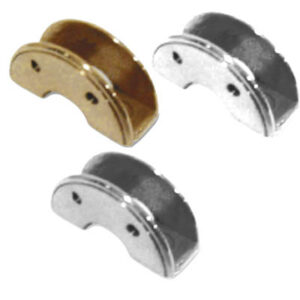Reggicristalli in ottone "Mezzotondo"