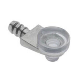 Supporto per vetro con perno e gommino SL3 Sekura