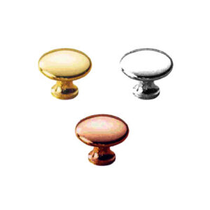 Pomolo in ottone Ø22