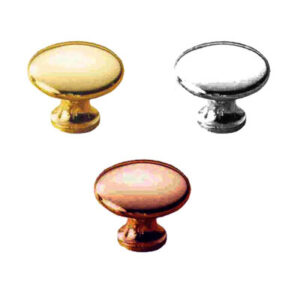 Pomolo in ottone Ø28