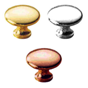 Pomolo in ottone Ø34