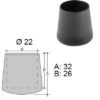 Puntale esterno in pvc da Ø20 a Ø28 - immagine 5