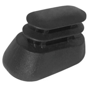 Piede ovale inclinato 15x30mm