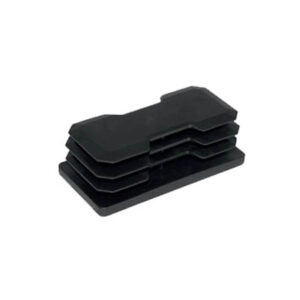 Puntali rettangolari alettati in polietilene da 10x15mm a 10x50mm