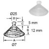Ventosa con sfera in pvc Ø20-Ø25-Ø30 - immagine 3