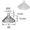 Ventosa con sfera in pvc Ø20-Ø25-Ø30 - immagine 4